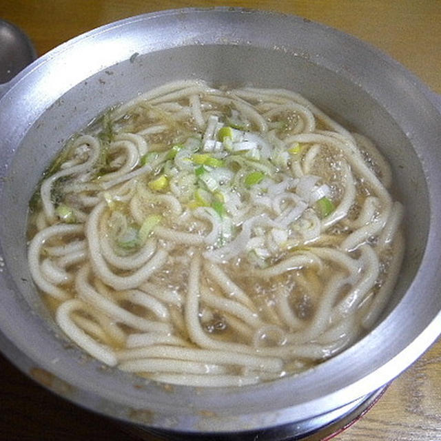 【朝食】和風れたしゃぶ鍋うどん・雑炊