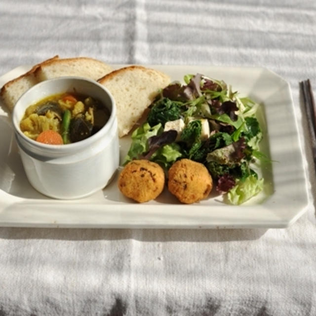 野菜curryプレート