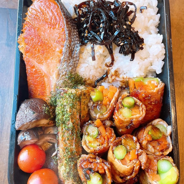 寝坊弁当です！！