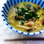 白だしきのこかき玉うどん