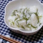 塩麹活用術☆わさび風味長いもとめかぶの塩麹和え