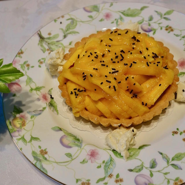 GW会津食べ歩き・マンゴタルト♪　Mango Tart