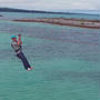 沖縄に行ったらこれをやろう！海上を飛ぶジップライン　ドローン空撮が凄いシェラトン沖縄　