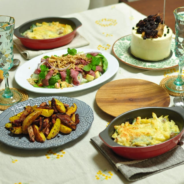 すぅさん二十歳の誕生日おめでとう！の晩ごはん
