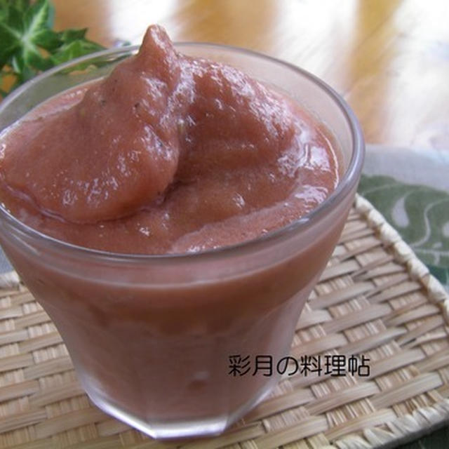 丸ごとトマトのフラッペ