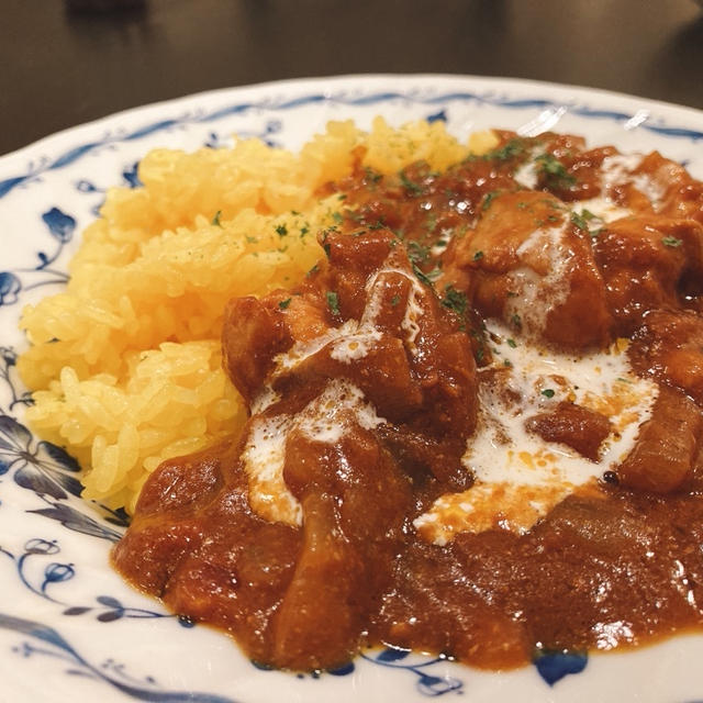 【バターチキンカレーはママの味♡＾＾】