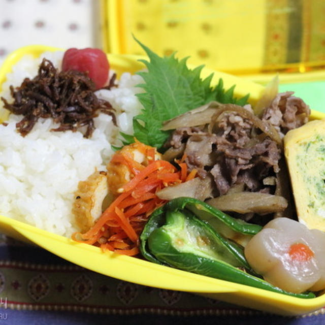 寝る前の作り置き　＆　つめた弁当