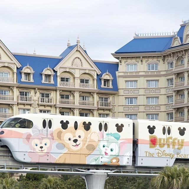 ぬいぐるみ生地でふわふわ☆ダッフィー＆フレンズ・ライナー可愛すぎ♪TDR