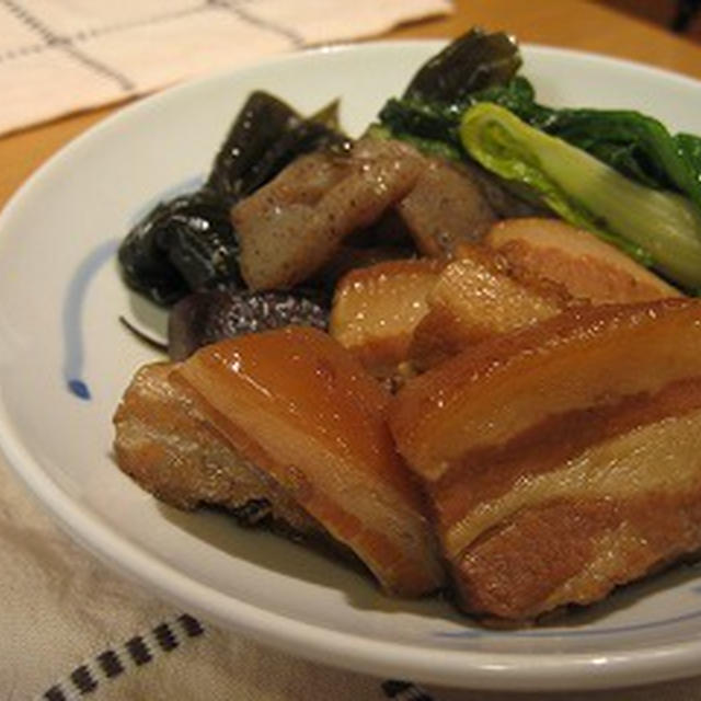 三枚肉の煮付け
