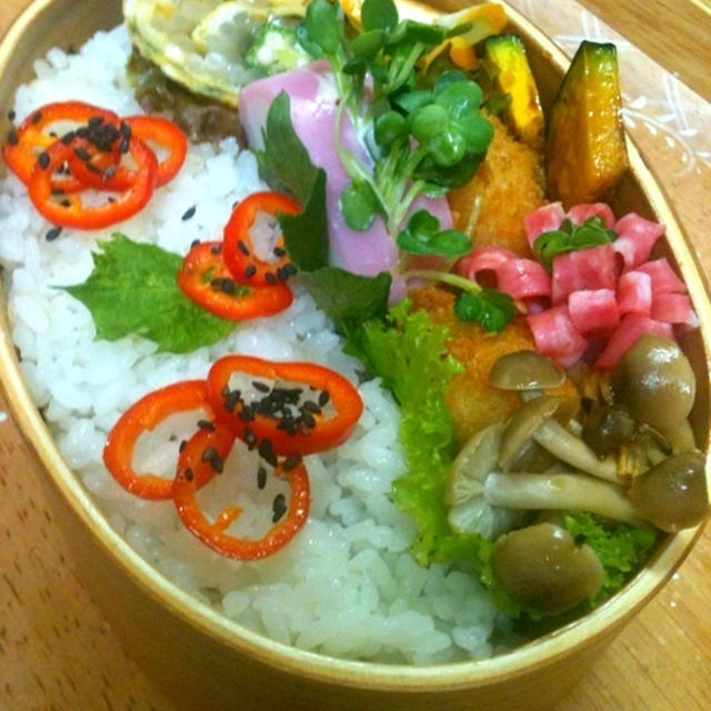 今日のお弁当～♪と小岩井フレミナールで