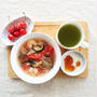 6月16日の朝ごはん。調理時間9分
