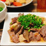 白飯必須！牛肉とエリンギの、スタミナ系おかず！