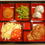 生姜焼き定食イン「弁当ボックス」