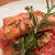 Saumon Meunière et sauce orange – Salmon Meuniere & orange sauce サーモンのムニエル、オレンジソース
