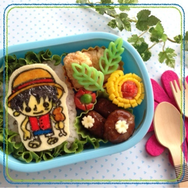 ワンピース ルフィのお弁当