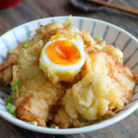 【レシピ】鶏むね肉で作る鶏天丼