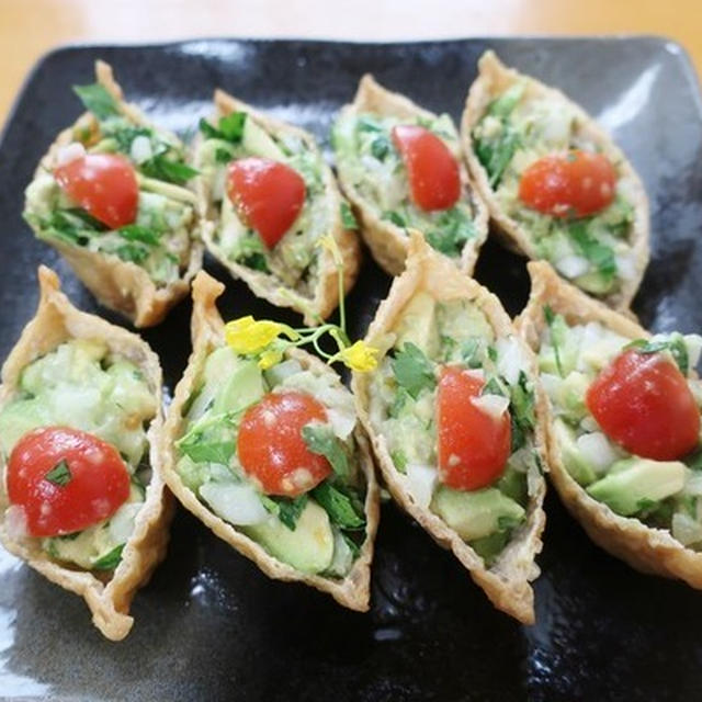 食べやすいお稲荷サラダ～