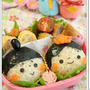 【作り方】ひな祭りキャラ弁＊お顔だけなお雛様