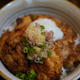 大根おろしで食べる、かしわ天丼