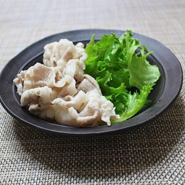豚しゃぶと絹厚揚げのおろし煮
