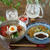 韓国冷麺とニラのチヂミ