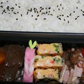 4月15日　　しめじとベーコンの炒めもの弁当