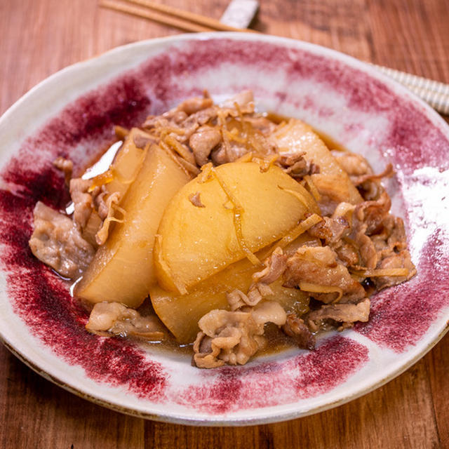 生姜たっぷりで風味を食べる「夏大根と豚バラ肉の煮物」&「久しぶりの麺麓で鴨肉を満喫する」