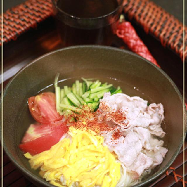 【塩だれぶっかけ素麺】〜あたらしいオススメなタレ♪〜