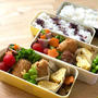【 JKと夫2人分のお弁当＊作り置きコロッケ弁当 】