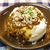 バターごぼうのソースとチーズの寄せ豆腐
