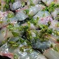レモンオリーブオイルと塩で作るシンプルな鯛のカルパッチョ