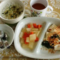 今年の息子ごはん3＊ある日の和朝食