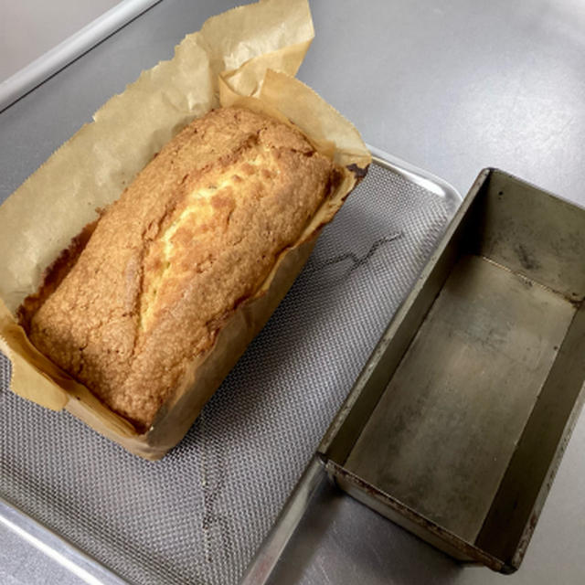 久しぶりのパウンドケーキ