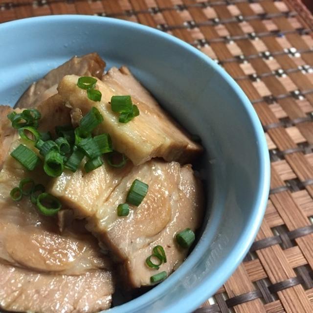 簡単チャーシュー丼