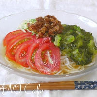めかぶ素麺