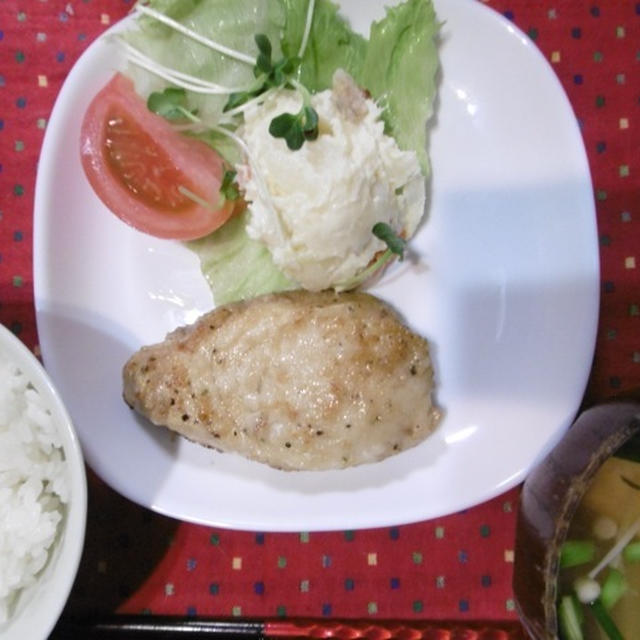 メカジキのバター焼き