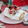 クリスマスレシピ♪低糖質＆グルテンフリー米粉のブッシュドノエル