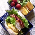6.27【手順画像有】ピタパン風サンドのお弁当