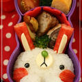 【アレンジ紹介】ウサギおにぎりのお弁当♪ by asamiさん
