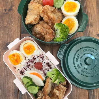唐揚げ弁当と　5月のお弁当たちまとめ