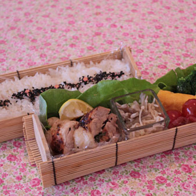 大葉と梅のチキンソテー　GW最後の日