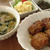 美味しいお水　で　えのきとわかめのスープ