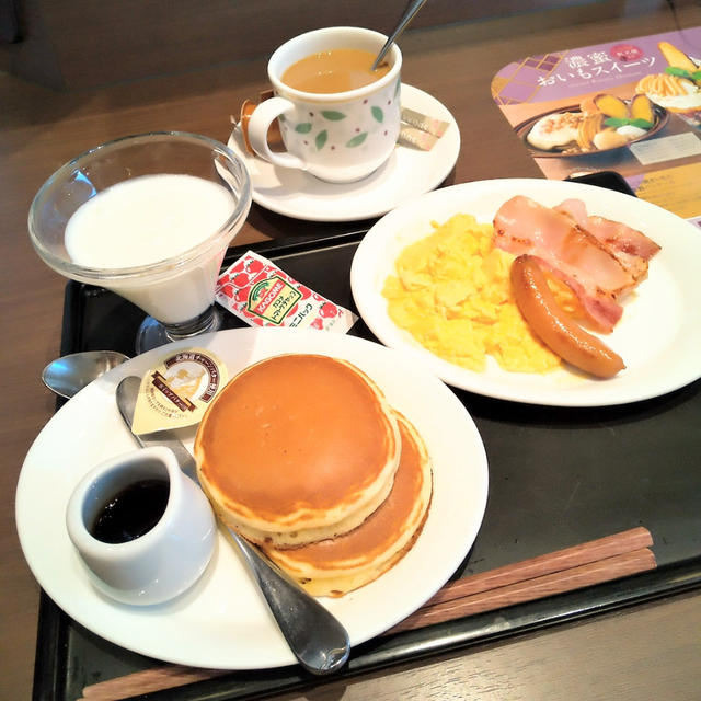 【モーニング☆デニーズで朝からしっかり(๑•̀ㅂ•́)و✧】