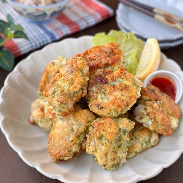 このゴロゴロシャキシャキ沼る☆鶏むね肉と長芋のシャきうま唐揚げ