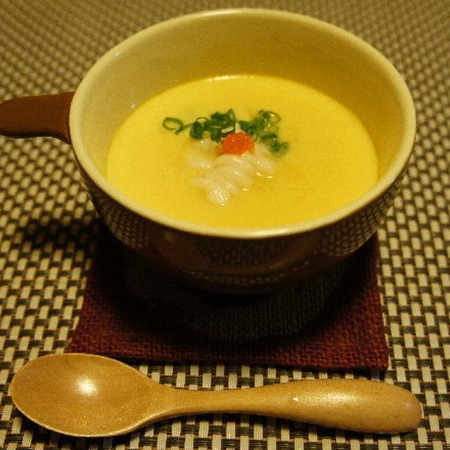 白子のとろとろ茶碗蒸し