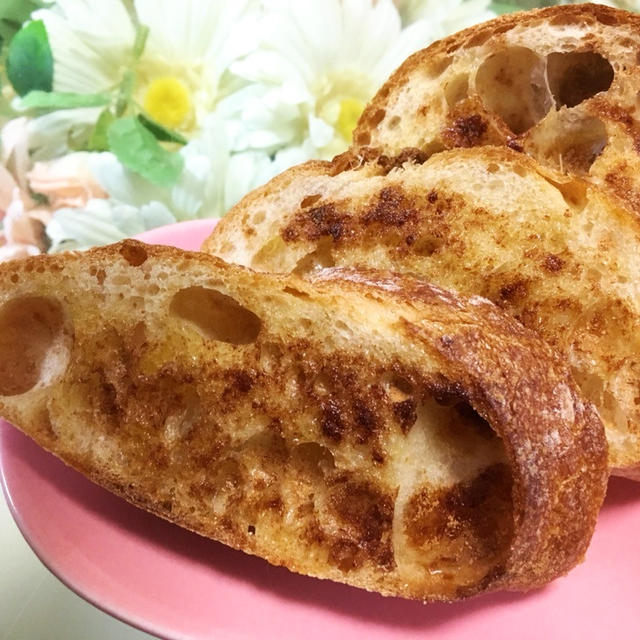 シナモンラスク☆かんたん&おいしい朝ごはん