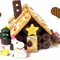 スヌーピーとお菓子の家の簡単な作り方♡Snoopy Chocolate House