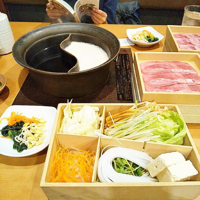 【温野菜☆たんしゃぶ膳を食べたよ(*´ω｀*)】