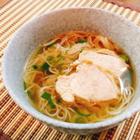 鶏チャーでさっぱり☆そうらーめん