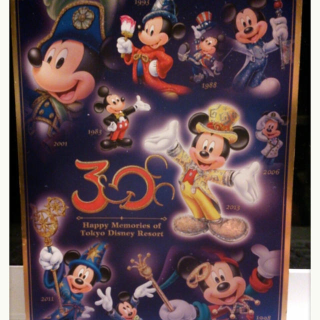 ディズニー30周年の☆